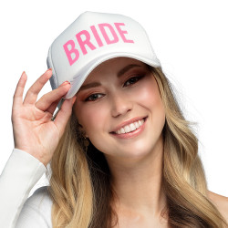 Čiapka s nápisom BRIDE